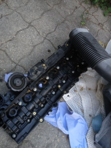 Photo de galerie - Cache culbuteur d'un 6 cylindres 