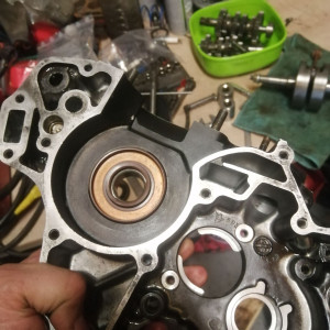 Photo de galerie - Réfection moteur complète sur 125 tsx.