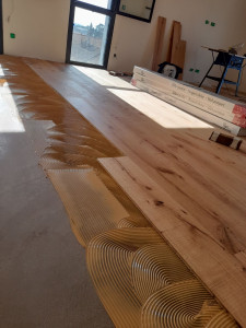 Photo de galerie - Parquet collé 