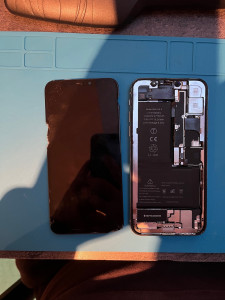 Photo de galerie - Changement d’un écran d’iPhone X 