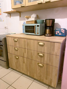 Photo de galerie - Customisation des façades et joues de meubles IKEA (final)