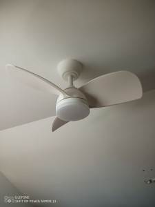Photo de galerie - Pose d'un ventilateur de plafond 