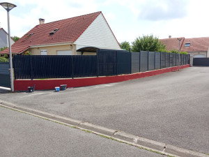 Photo de galerie - Continuité muret extérieur 