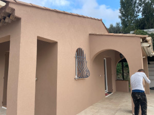 Photo de galerie - Façade en crépi 