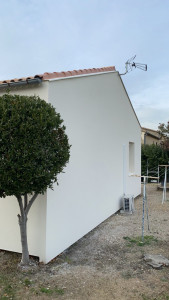 Photo de galerie - Isolation extérieur à cabane