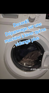 Photo de galerie - Dépannage sur une machine à laver 