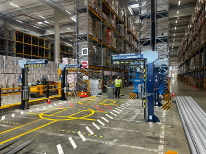 Photo de galerie - Mise en place installation mécanique et électrique plus mise en service de 4 machines pour le groupe Lidl 