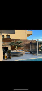 Photo de galerie - Création et pose brise vue 