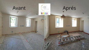 Photo de galerie - Avant - Après MB peinture