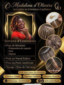 Photo de galerie - Pour tout type de cheveux , je suis à dispo.