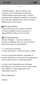 Photo de galerie - Soutien scolaire