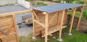 Photo de galerie - Petite menuiserie/charpente, bricolage, petits travaux, réparation, fabrication, entretien...