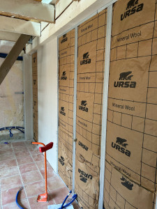 Photo de galerie - Cloison de doublage 