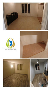 Photo de galerie - Prestation de nettoyage: (avant état des lieux)
• Dépoussiérage •Plaintes •Interrupteurs •Aspiration •Lavage 