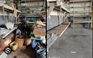 Photo de galerie - Débarras des entrepôts et hangar  maison cave et grenier professionnel et particulier 