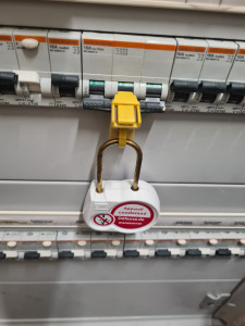 Photo de galerie - Consignation d'une machine non utilisé a l'arrêt 