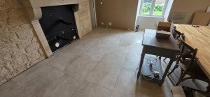 Photo de galerie - Pose sol 60x120xm 