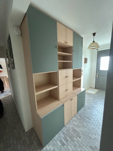 Photo de galerie - Montage 12 caissons + assemblage et finitions 