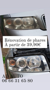 Photo de galerie - Rénovation de phares ✅