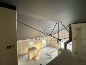 Photo de galerie - Peinture plafond gris anthracite