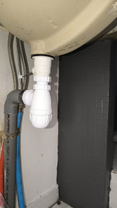 Photo de galerie - Changement siphon salle de bain