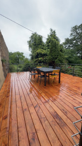 Photo de galerie - Terrasse en Douglas 