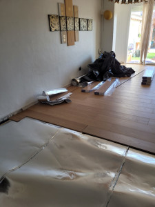 Photo de galerie - Pose de parquet - Revêtement de sol