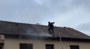 Photo de galerie - Nettoyage de toiture 