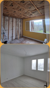 Photo de galerie - Plâtrerie - Murs - Plafonds