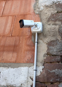 Photo de galerie - Installation d'une camera de surveillance 