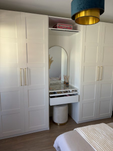 Photo de galerie - Montage complet du dressing 