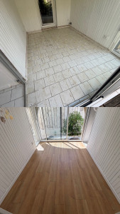 Photo de galerie - Pose de parquet - Revêtement de sol