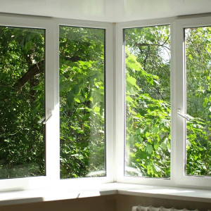 Photo de galerie - Fenêtre double ouvrants, deux fixes