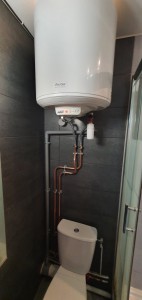 Photo de galerie - Installation Chauffe-eau 50L