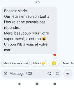 Photo de galerie - Particulier en CESU chez qui je travaille actuellement.