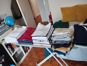 Photo de galerie - Linge repassé 