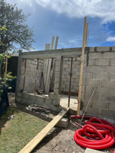 Photo de galerie - Montage de parpaings 