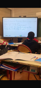 Photo de galerie - à l’école cours de maths 