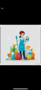 Photo de galerie - Une femme de ménage ayant plusieurs années d’expériences. 