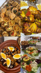 Photo de galerie - Des mignardises salées et sucrées , des plats orientaux sur commande uniquement 