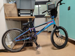 Photo de galerie - Changement du cadre, avec réglages de freins, j'ai aussi graisser toutes les pièces qui en avait besoin