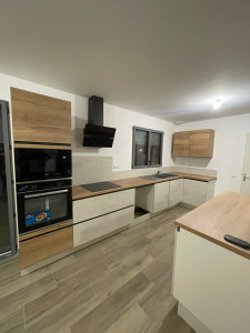 Photo de galerie - Après 

pose de cuisine complète 