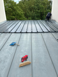 Photo de galerie - Toit de garage remplacer 