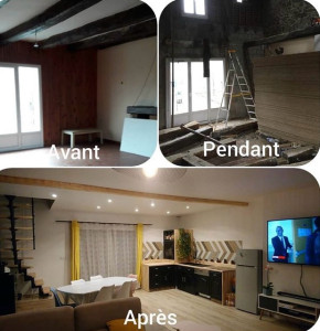 Photo de galerie - Rénovation complète d’un appartement de 70m2