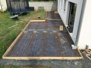 Photo de galerie - Réalisation de ma terrasse de 40m2