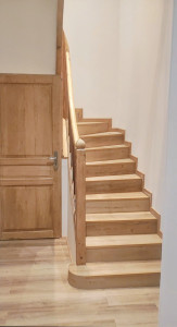 Photo de galerie - Rénovation complète escalier 