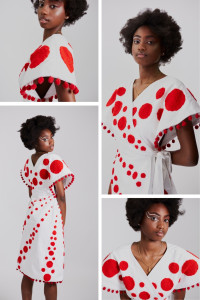 Photo de galerie - Un de mes projets de fin d'études, entièrement imaginé et confectionné par mes soins. ?❤️
J'ai voulu associer une coupe élégante à des détails en crochet réalisés à la main pour créer une pièce unique.