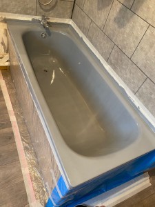 Photo de galerie - Installation bain et pose carrelage 