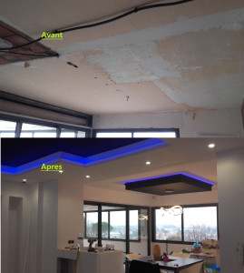 Photo de galerie - Plâtrerie - Murs - Plafonds