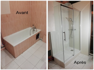 Photo de galerie - Rénovation SDB